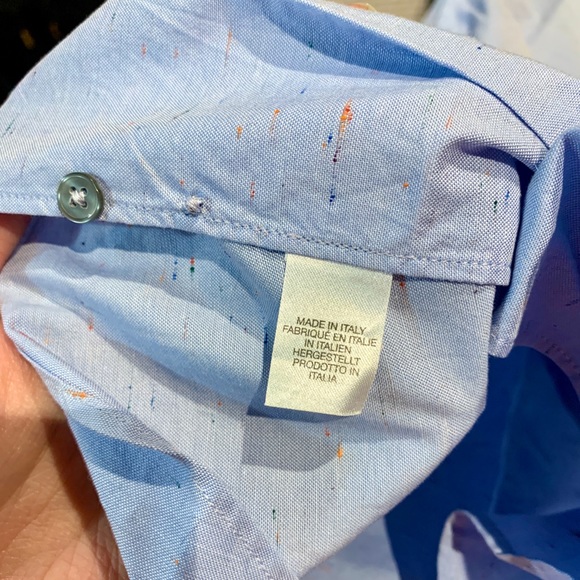 ❌SOLD❌ NWOT Paul Smith Button Down - Picture 4 of 4